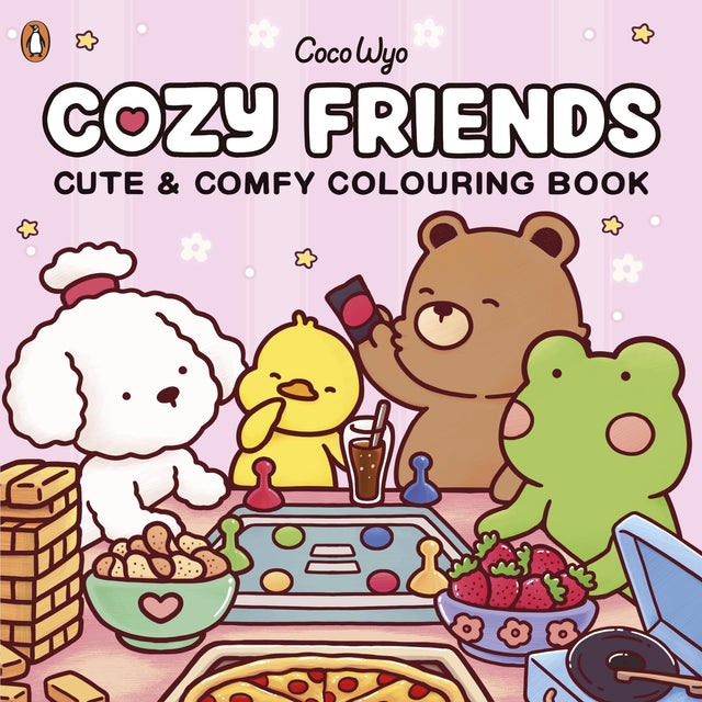 Cozy Friends: A relaxing cosy colouring book, from the bestselling author (Coco Wyo) - Retail Maharaj