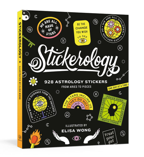 Stickerology: 928 Astrology Stickers from Aries to Pisces: Stickers for Journals, Water Bottles, Laptops, Planners, and More - Retail Maharaj