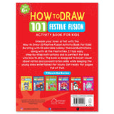 How to Draw: 101 Festive Fusion Step-by-Step Holiday Drawing for Kids | Ages 5+ | Learn to Sketch Christmas, Diwali, Eid & More | 4 Hours of Creative Joy (Activity Book for Kids) - Retail Maharaj