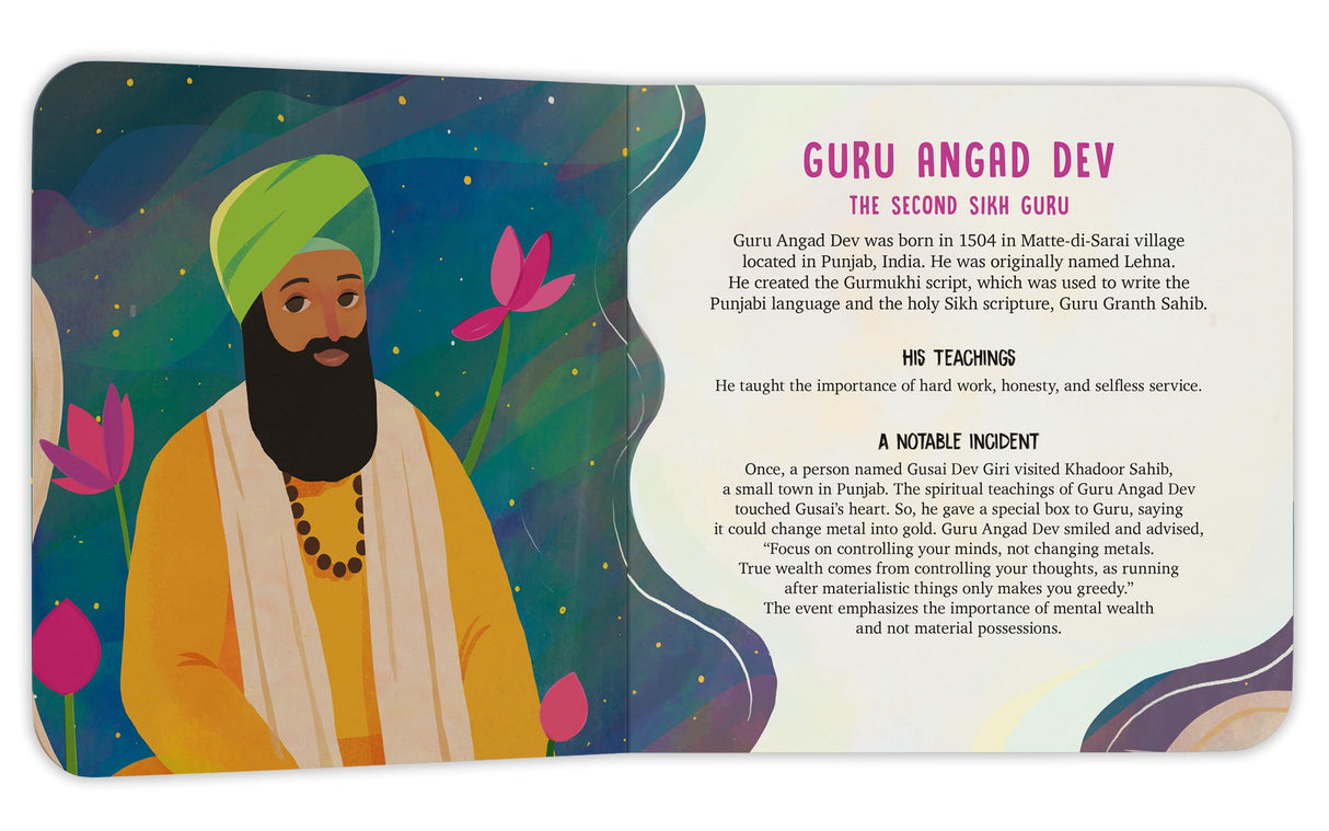 10 Sikh Gurus: Illustrated Stories of the Ten Sikh Gurus | Sikhism for Kids | Teachings, Values & Sikh History I Ages 3+ [Select Learning] - Retail Maharaj