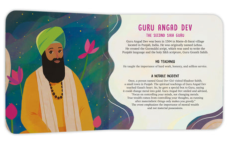 10 Sikh Gurus: Illustrated Stories of the Ten Sikh Gurus | Sikhism for Kids | Teachings, Values & Sikh History I Ages 3+ [Select Learning] - Retail Maharaj