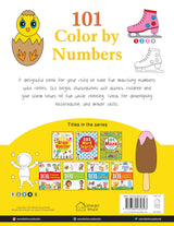 101 Color by Numbers: Fun Activity Book for Children | Learn Number Recognition & Color Matching | Ages 4–7 | Hours of Creative Learning Fun - Retail Maharaj