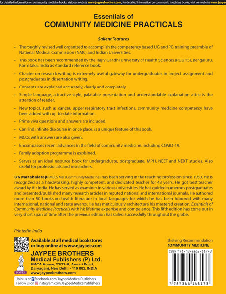 ESSENTIALS OF COMMUNITY MEDICINE PRACTICALS - Retail Maharaj