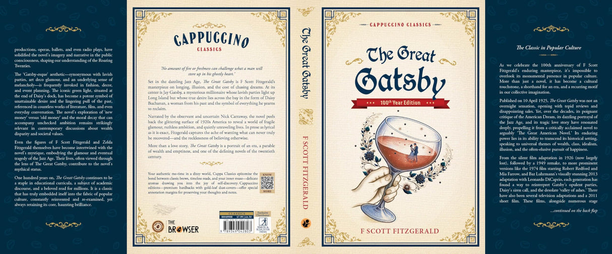 The Great Gatsby (Cappuccino Classics) - Retail Maharaj