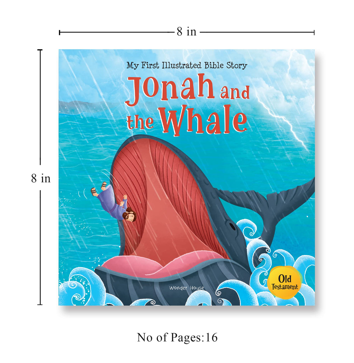 My First Illustrated Bible Story: Jonah and the Whale - Retail Maharaj