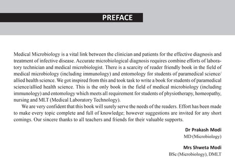 Textbook of Medical Microbiology, Immunology and Entomology (For Para Medical Students) - Retail Maharaj