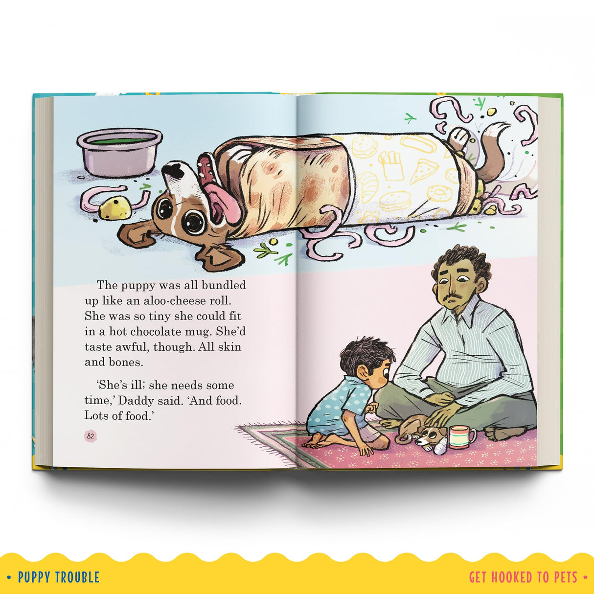 Get Hooked to Pets (Hook Books): A 4 in 1 Gorgeously Illustrated Book on Pets | Giftable Hardback Edition | Ages 5+ - Retail Maharaj
