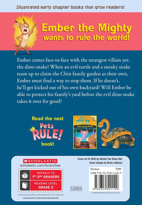 Pets Rule! #08: Beware Of The Dino-Snake (A Branches Book) - Retail Maharaj