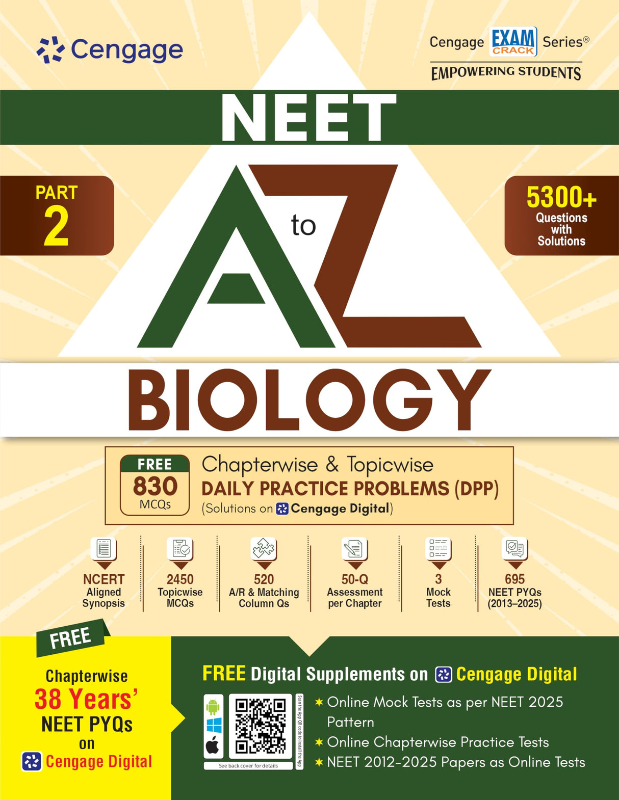 Cengage NEET A to Z Biology: Part 2 - Retail Maharaj