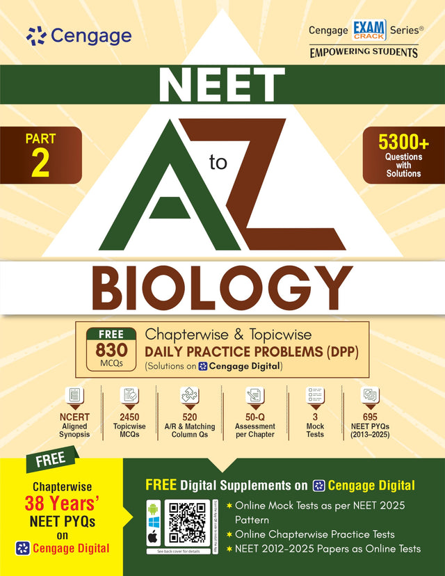 Cengage NEET A to Z Biology: Part 2 - Retail Maharaj
