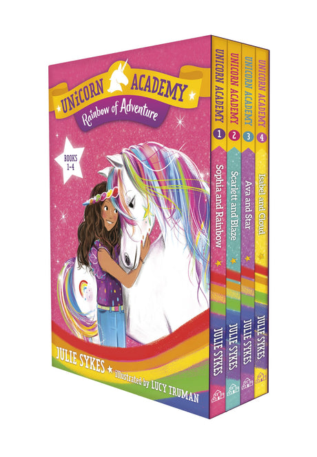 Unicorn Academy: Rainbow of Adventure Boxed Set (Books 1-4) - Retail Maharaj