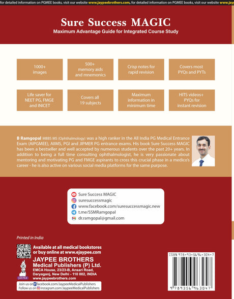 SURE SUCCESS MAGIC (MAXIMUM ADVANTAGE GUIDE FOR INTEGRATED COURSE STUDY) - Retail Maharaj