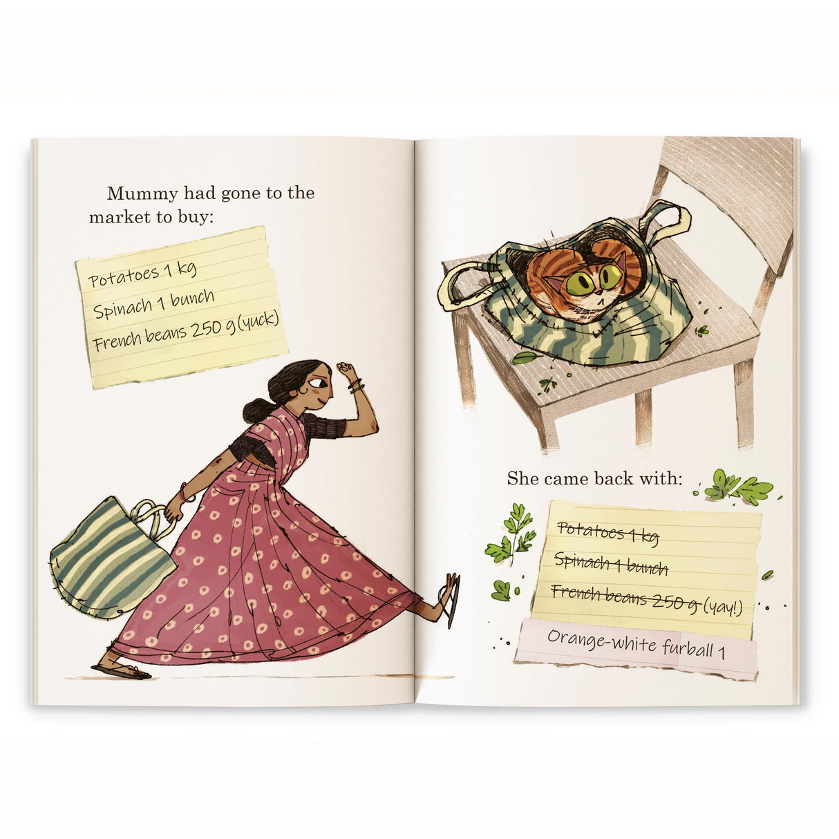 Kitten Trouble (Hook Books): The Comical Adventures of a Girl and a Kitten | Ages 5+ - Retail Maharaj