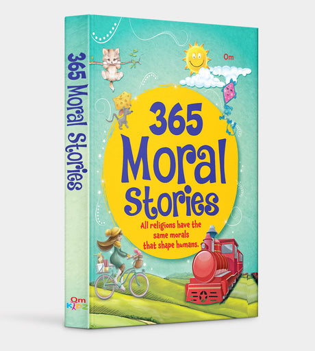 Story books : 365 Moral Stories (Illustrated stories for Children) (365 Series) - Retail Maharaj