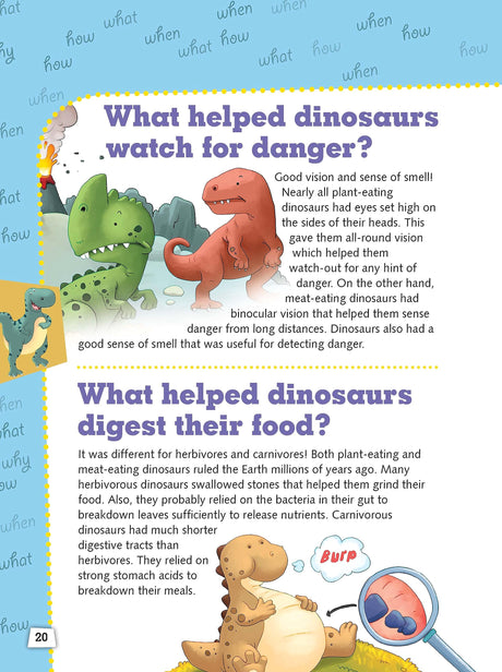 Encyclopedia: My Encyclopedia of Dinosaurs - What? Why? How? When? - Encyclopedia books for Children - Retail Maharaj