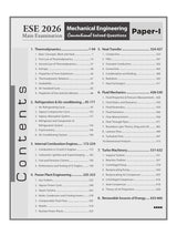 ESE 2026: Mains Examination: Mechanical Engineering (ME) Volume-I Chapterwise & Topicwise Conventional Solved Papers | 25 Years Solved PYQs 2001-2025 | Engineering Services Examination | Fully Solved - Retail Maharaj
