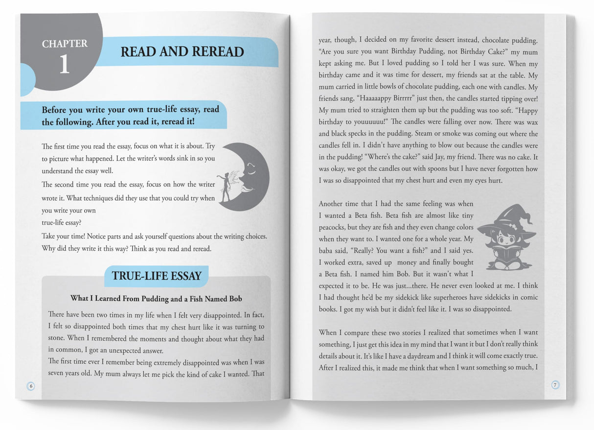 Learn to Write Excellent Essays Step-by-Step Writing Guide for Children | Ages 8–12 | Boost Creative Thinking, Structure & Vocabulary for Confident Essay Writing - Retail Maharaj