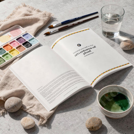 Rooftop Artventures of Phad - Elementary | PAPERBACK (Softcover) | Children's Drawing & Colouring Art Book | DIY Activites, Step-by-step Simple Motifs ... Phad Art Elementary Painting book: english - Retail Maharaj