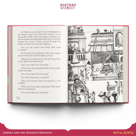 Royal Rebels: (3 in 1 HistoryMystery Series) A Hilarious Fusion of History and Mystery Featuring Three Indian Royals | Ages 8+ - Retail Maharaj