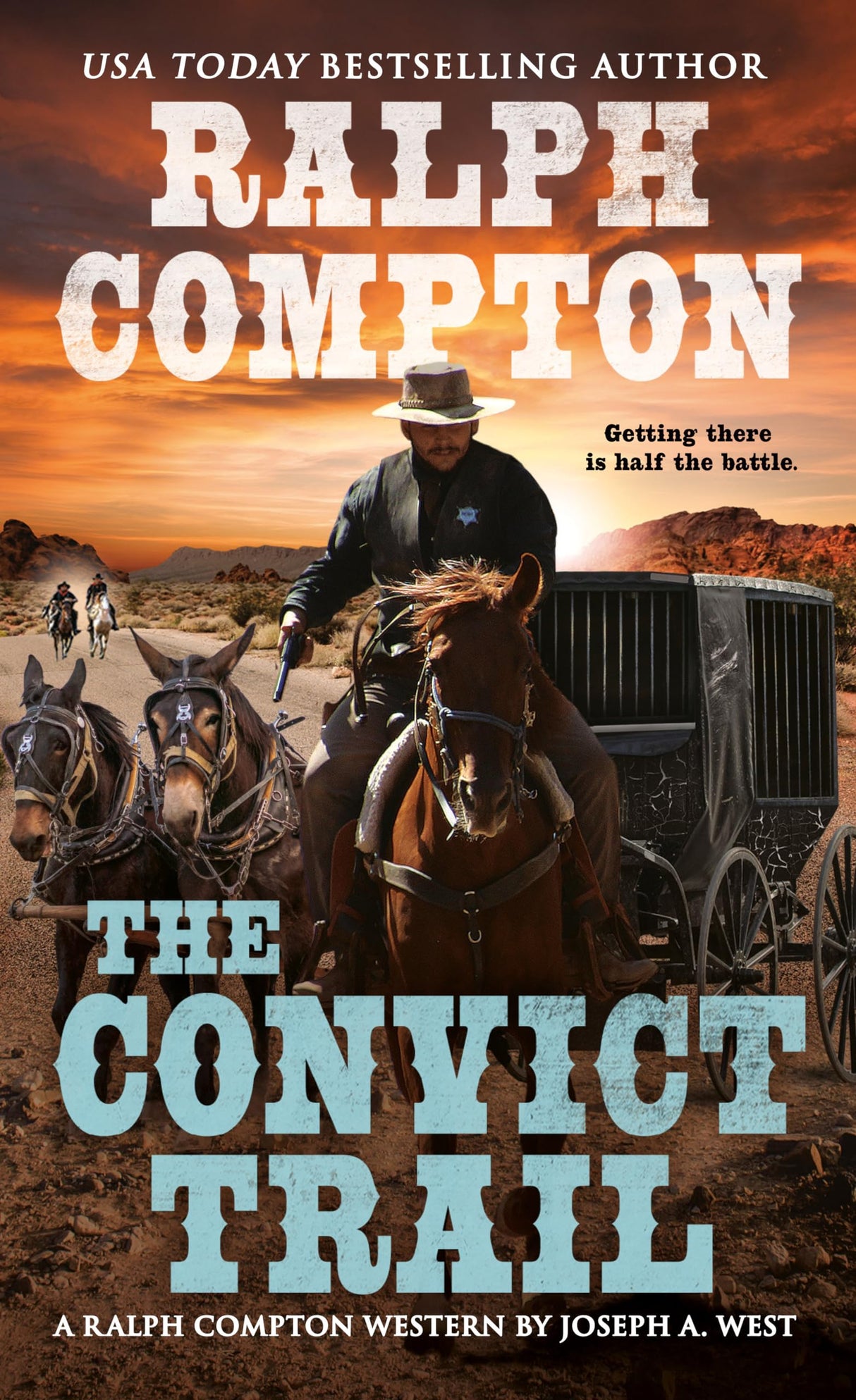 Ralph Compton the Convict Trail (A Ralph Compton Western) - Retail Maharaj