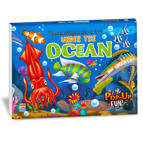 My First Amazing Pop up story Book - Under the Ocean with Bestime Fun and Colorful for Kids, Children and Toddlers - Ages 2+ Years - Retail Maharaj