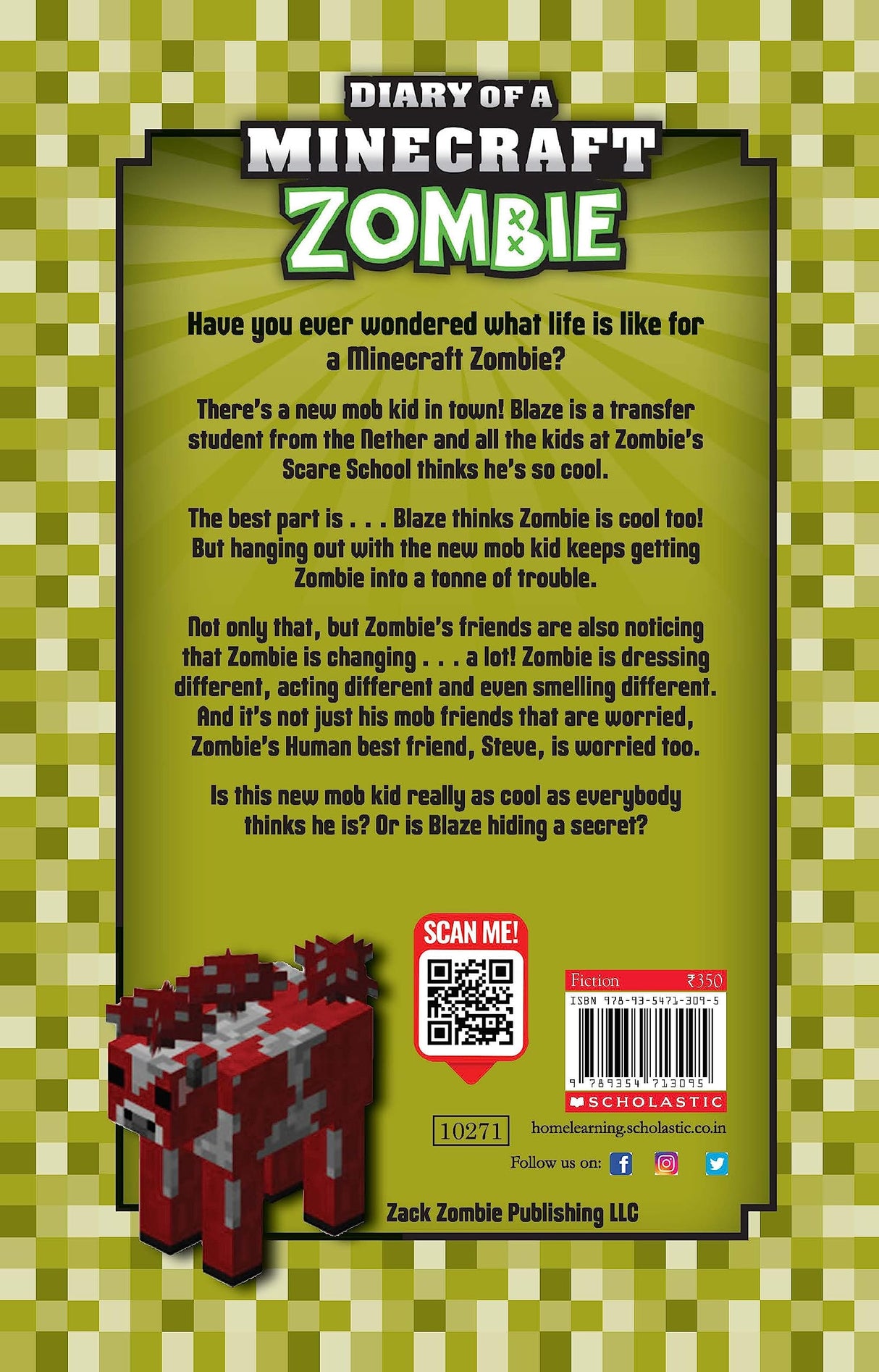 DIARY OF A MINECRAFT ZOMBIE #10: ONE BAD APPLE(PB EDITION) - Retail Maharaj