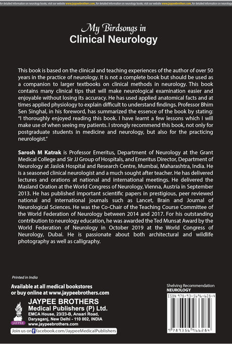 My Birdsongs in Clinical Neurology - Retail Maharaj