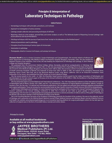 PRINCIPLES & INTERPRETATION OF LABORATORY TECHNIQUES IN PATHOLOGY - Retail Maharaj