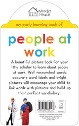 My Early Learning Book of People at Work: Attractive Shape Board Book for Kids | Learn About Doctors, Teachers, Firefighters, Farmers & More with Bright Pictures and Fun Cut-Out Design | Early Learning Book for Babies, Toddlers & Preschoolers | Ages 0–5 Y - Retail Maharaj
