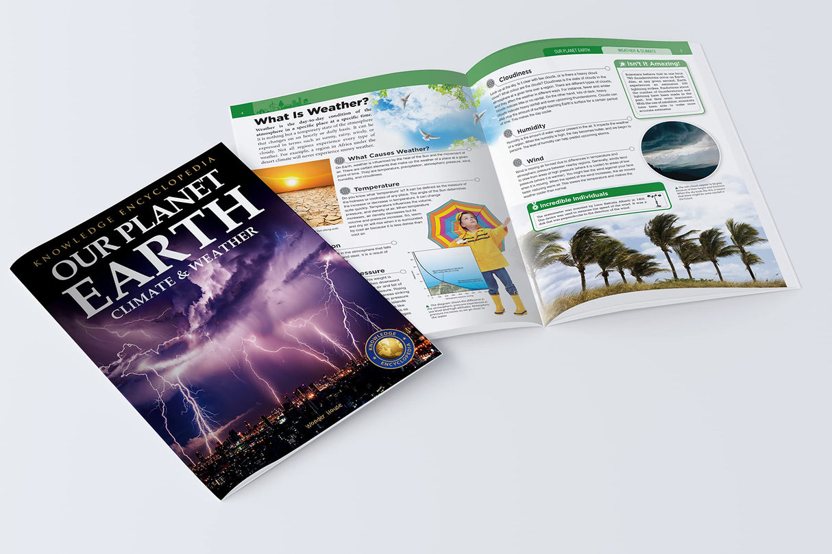 Knowledge Encyclopedia For Children - Our Planet Earth: Climate & Weather - Retail Maharaj