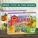 My First Amazing Pop up story Book Wonderful Day in the Farm with Bestime Fun and Colorful for Kids, Children and Toddlers - Ages 2+ Years - Retail Maharaj