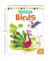 Little Artist Series Birds: Copy Colour Books - Retail Maharaj