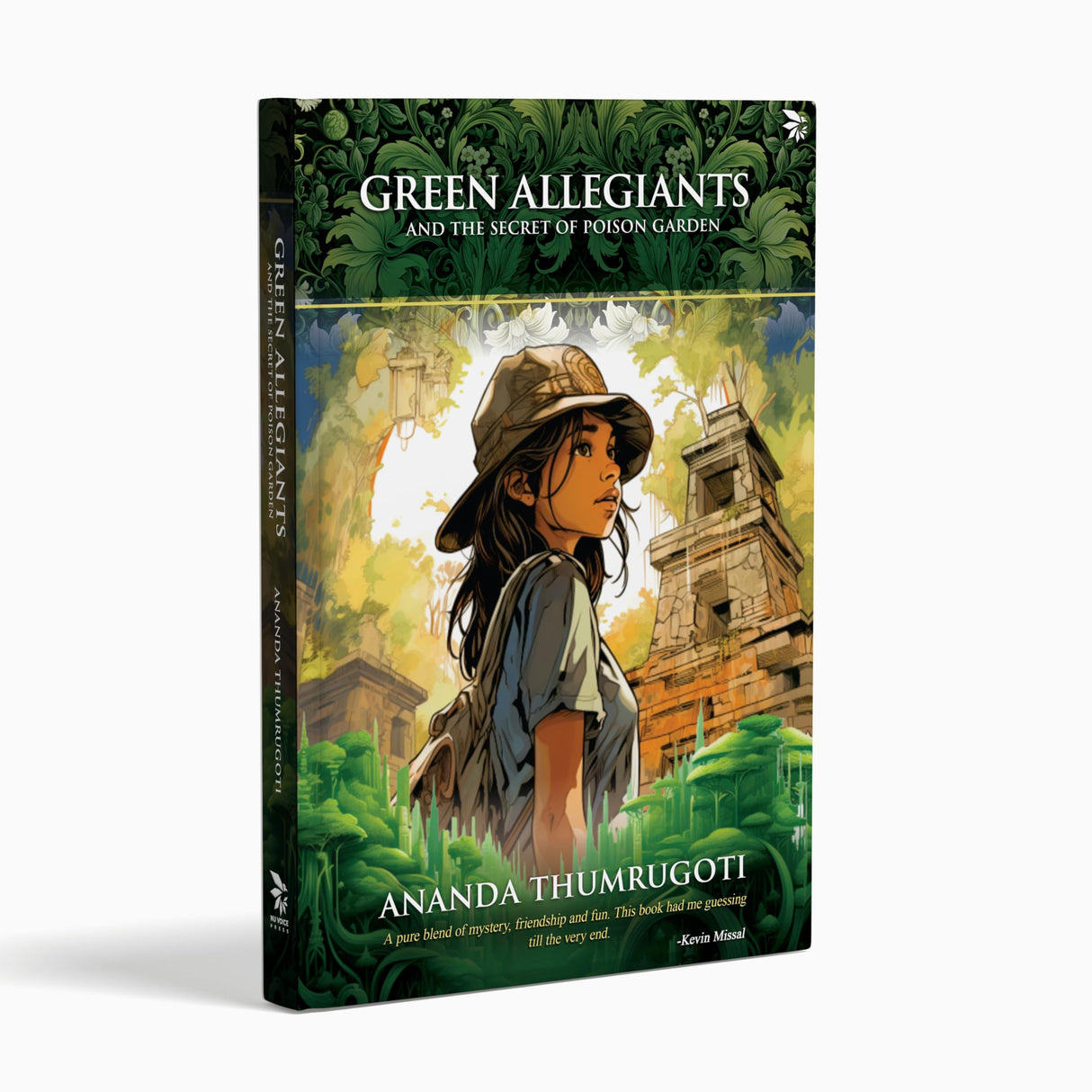 Green Allegiants and the Secret of the Poison Garden A thrilling and adventurous page-turner Children's Fiction Adventure - Retail Maharaj