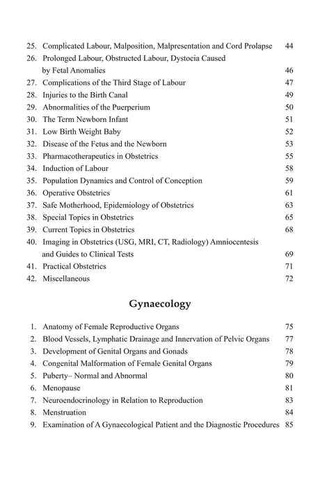 Previous Years Question Papers for Postgraduate Obstetrics and Gynaecology Examinations, Second Edition April 2020 - Retail Maharaj