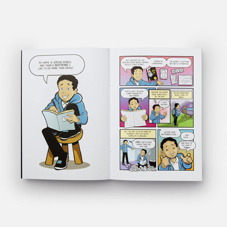 New Kid Sketchbook: A Place for Your Cartoons, Doodles, and Stories - Retail Maharaj