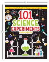 101 Science Experiments and Projects for Children | Hands-On Activities to Learn STEM Concepts | Ages 6–12 | Fun with Physics, Chemistry & Nature - Retail Maharaj
