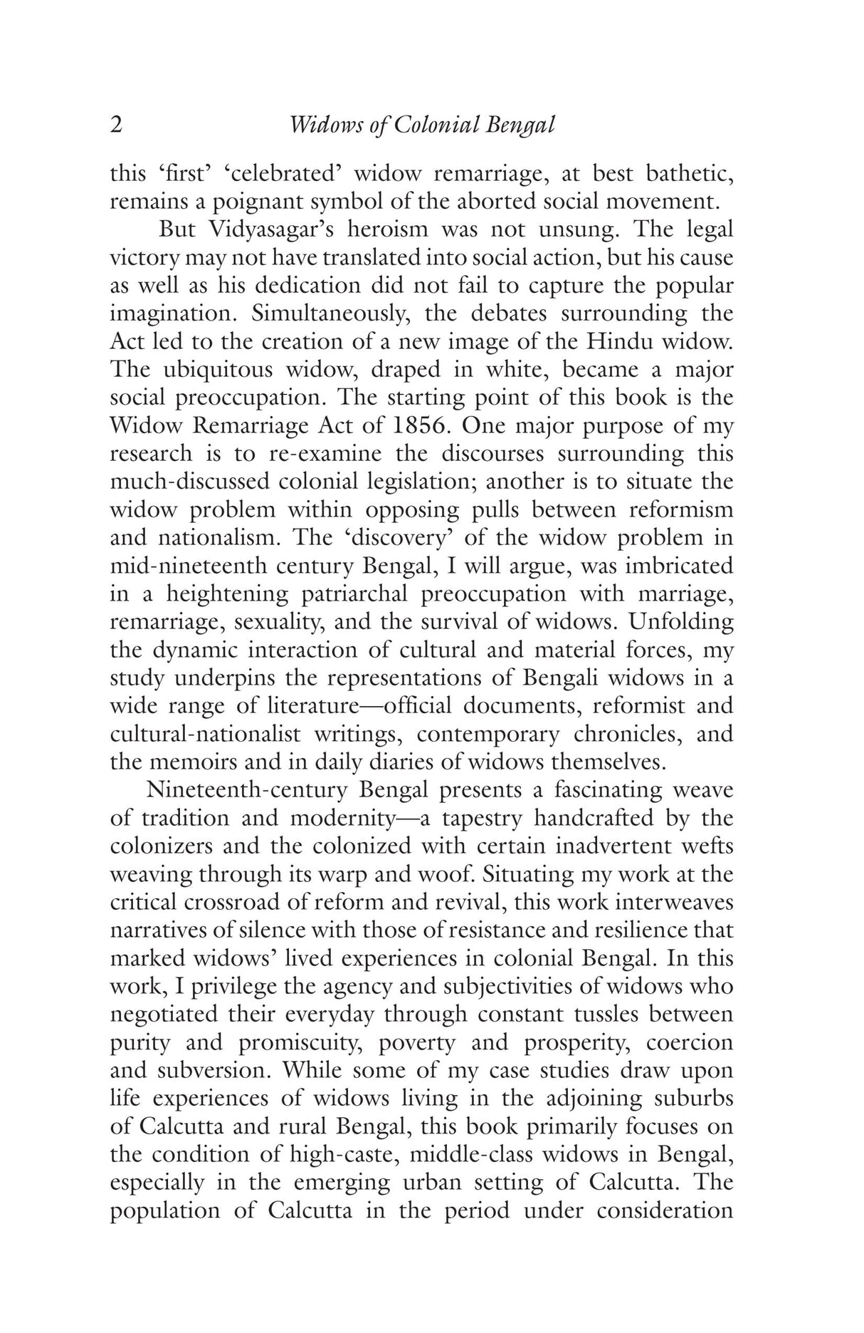 Widows of Colonial Bengal: Gender, Morality and Cultural Representation - Retail Maharaj