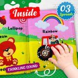 My First Words Cloth Book for Early Learning and Interactive Education For Kids - Retail Maharaj