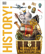 Knowledge Encyclopedia: History! | Illustrations of Ancient Civilizations to Modern Times, Maps and Fun Facts | World History for Kids - Retail Maharaj