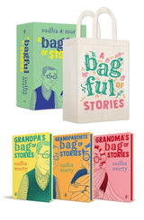 A Bagful of Stories: A Gift Edition Boxset of Grandma’s, Grandpa’s and Grandparents’ Bag of Stories by Sudha Murty - Retail Maharaj