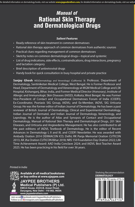 MANUAL OF RATIONAL SKIN THERAPY AND DERMATOLOGICAL DRUGS - Retail Maharaj