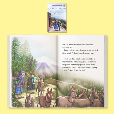 My First Family Stories: Ruskin Bond Boxset (Set of 4) | Illustrated Family Stories with Nature, Relationships, and Life Lessons | Perfect for Bedtime Reading and Gifting - Retail Maharaj