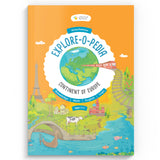 Little Hands Big Hearts Explore-O-Pedia Book 4 | Continent of Europe | Children Encyclopedia | Fun Activity Book | Encyclopedia for Children | Children's Educational Books | Age 7 - 11 Years - Retail Maharaj