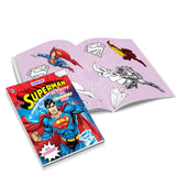 Superman Copy Colouring Book – Pack of 5 | Fun & Creative Activity Books for Kids | Colourful Illustrations of Superman, Superhero Adventures, and Hours of Entertainment for Young Fans - Retail Maharaj