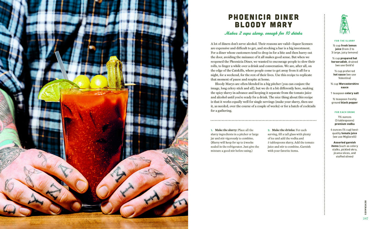 The Phoenicia Diner Cookbook: Dishes and Dispatches from the Catskill Mountains - Retail Maharaj