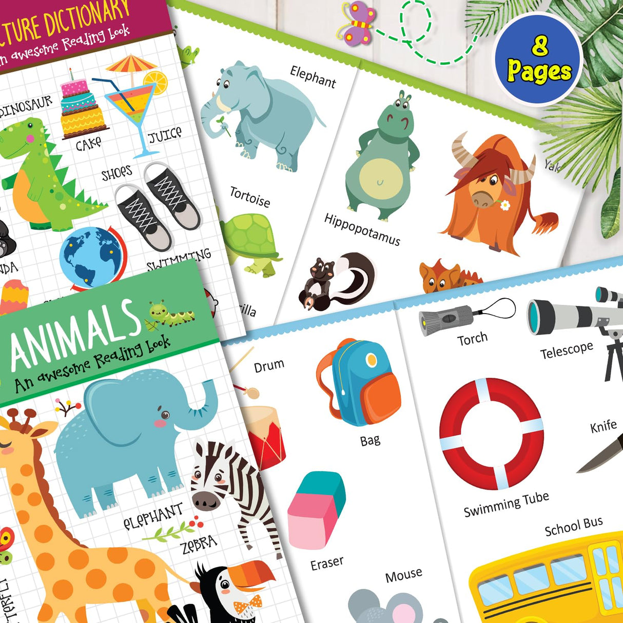 Hello Friend Books My Super Fun Reading Bag: Set of 10 Amazing Reading Practice Books - Perfect for Kids, Travel and Gifting / Return Gifts - Retail Maharaj