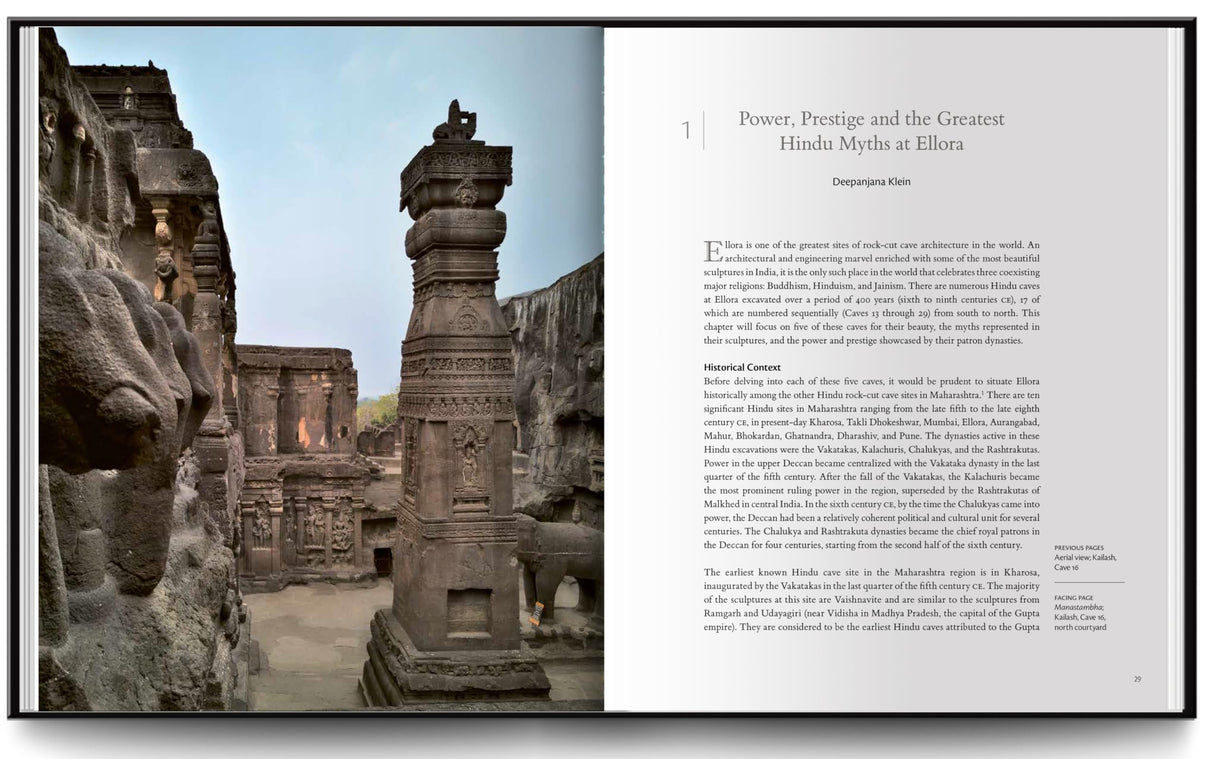 Ellora: Cross-fertilization of Style in Buddhist, Hindu and Jain Cave Temples - Retail Maharaj