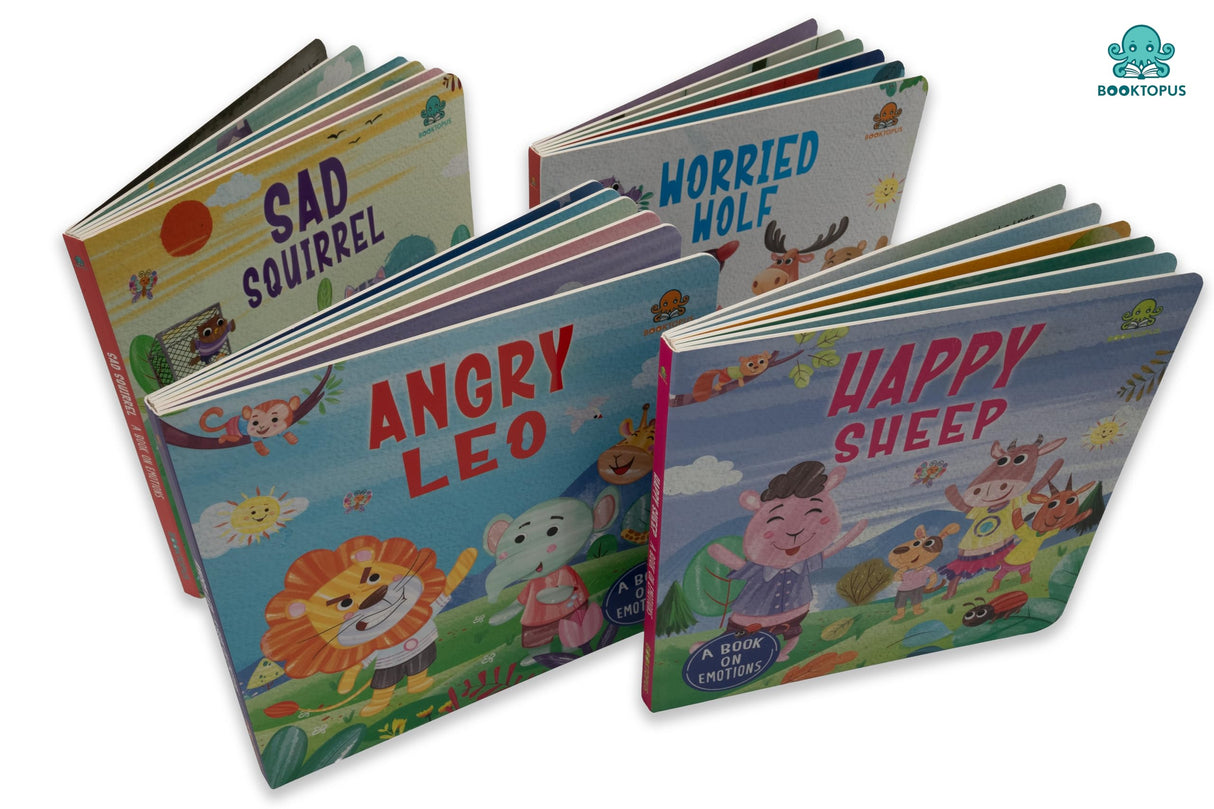 The Sad Squirrel Emotion Board Book - Retail Maharaj