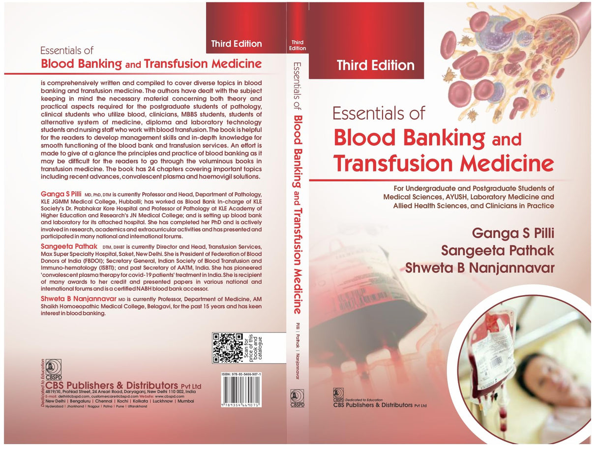 Essentials Of Blood Banking And Transfusion Medicine 3Ed (Pb 2025) - Retail Maharaj