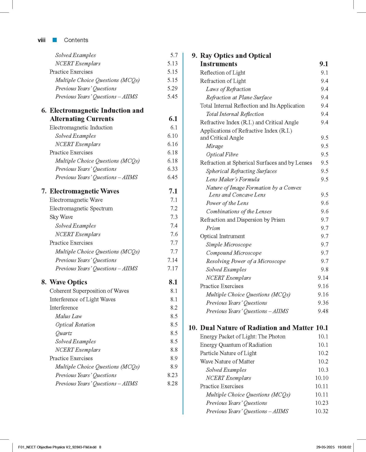 Pearson Objective Physics for NEET Volume II – 2026 | As Per NCERT & NMC Syllabi | 5000+ MCQs to Strengthen Exam Practice | Chapter wise PYQ & NEET ... as Per NEET Exam Pattern | - 7th Edition - Retail Maharaj